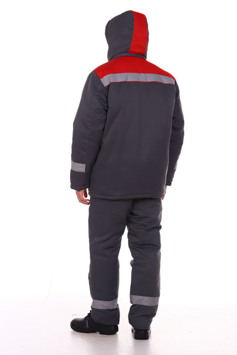 Костюм «КОС 549.1» серый с красным